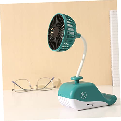 Ventilador portátil USB con soporte de teléfono LABRIMP y flujo de aire suave 5
