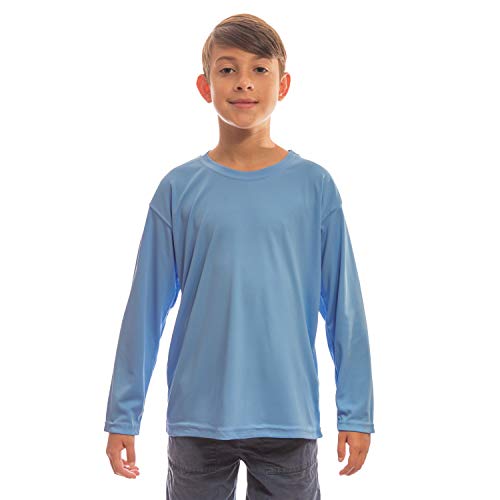 Vapor Apparel Youth UPF 50+ Sun Protection Quick-Dry Long Sleeve T-Shirt Medium Columbia