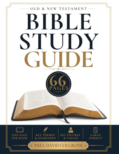 Bible Study Guide 66 Pages: A Complete Overview of Every Book of the Old and New Testament with Illustrations. Key Themes, Figures, and Book Structure Easily Explained. For Men and Women image 2