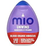 mio Unwind Blood Orange Hibiscus Liquid Water Enhancer with Magnesium & B Vitamins, 1.62 fl oz Bottle