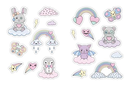 Image of The Creepy Cute Love Sticker Book: 500+ Stickers to Scare and Share (Creepy Cute Gift Series)