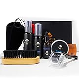 💝 El kit de cuidado de la barba para hombres utiliza una fórmula natural, que no daña la piel ni la barba. El champú para barba puede limpiar el exceso de aceite y reducir el picor de la barba. Los productos de cuidado de la barba pueden hidratar y suavizar la barba. El aceite para barba ayuda a reparar la barba, haciéndola más brillante y gruesa. La crema de barba puede ayudar a reducir la rugosidad