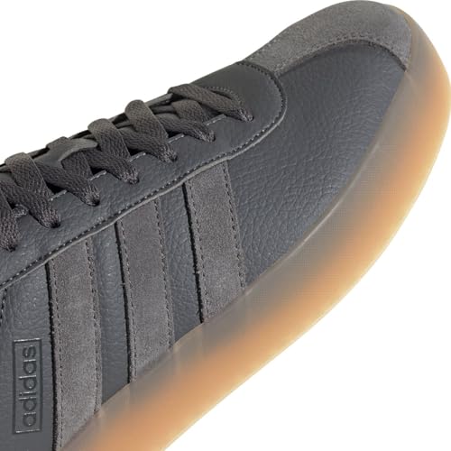 Image of adidas, VL Court 3.0 Shoe - Men's, Grey Five /Grey Four /Grey Six, 11.0