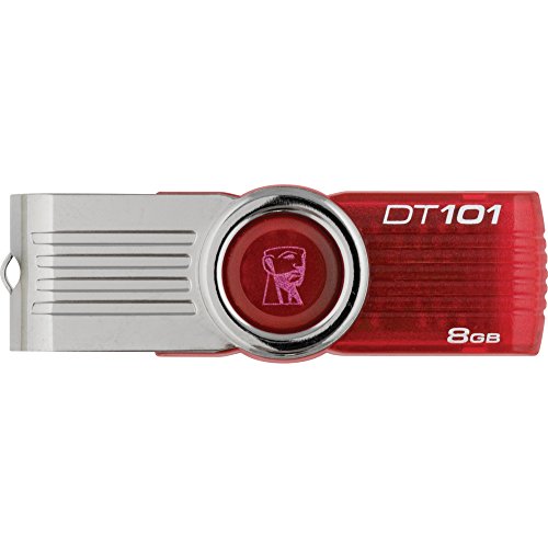 Kingston DataTraveler 101 G2 - USB Flash Drive - 8 GB (DT101G2/8GBZ) -