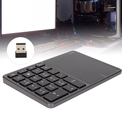 Teclado numérico USB inalámbrico y mini almohadilla Bluetooth para Surface y PC 3