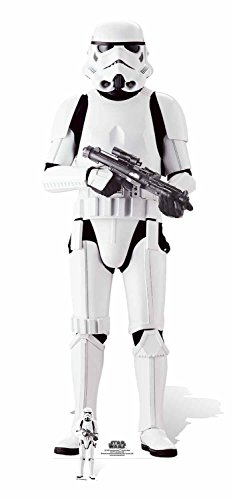 STAR CUTOUTS Star Wars SC1003 Casco con Figura pequeña (180 x 63 x 180 cm), Madera, Stormtrooper...