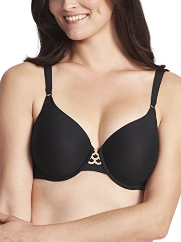 Olga Women's to a Tee Contour Bra, Black, 42D