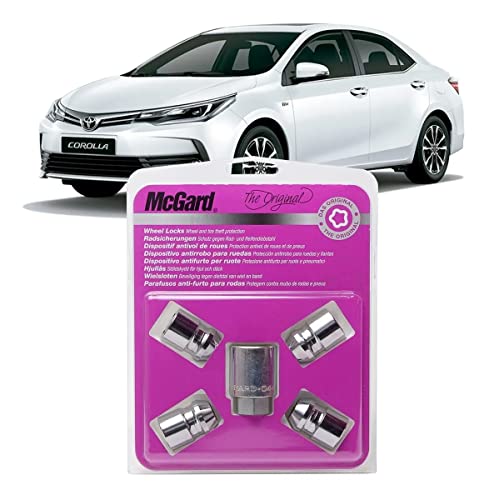 Trava Parafuso Antifurto Porca de rodas originais toyota Corolla Hilux SW4 21156 C/chave segredo top