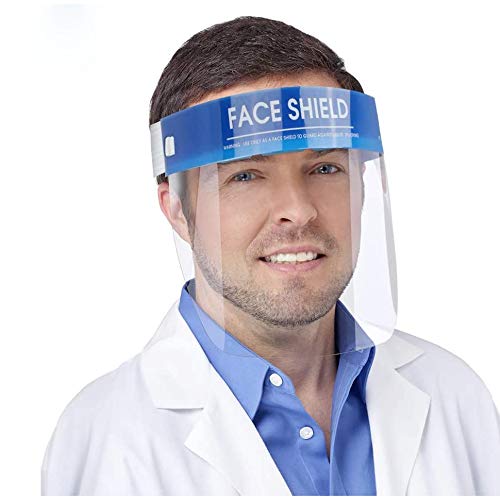 Generic Reusable Safety Face Shield, Anti-fog Full Face Protection Shield, Universal Face Protective Visor for Eye Head Protection, Anti-Spitting Splash Facial Cover for Men and Women (3)-picture-38