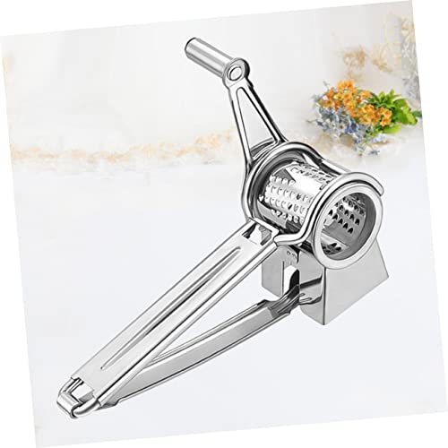 Rallador giratorio de acero inoxidable con manivela miniatura 5