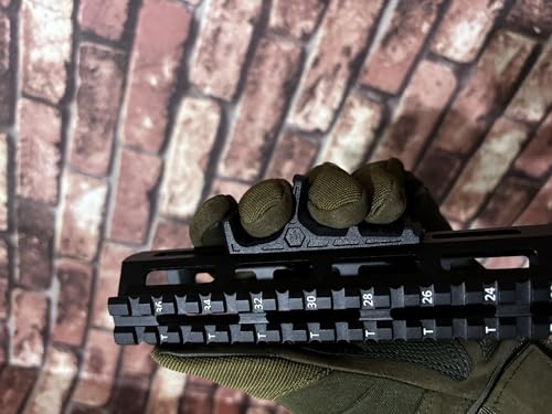 Jungle Leopard M4 MLok Keymod Handschutz Hand Stop PPG Python Blockieren Grip Griff Zubehör(Black)