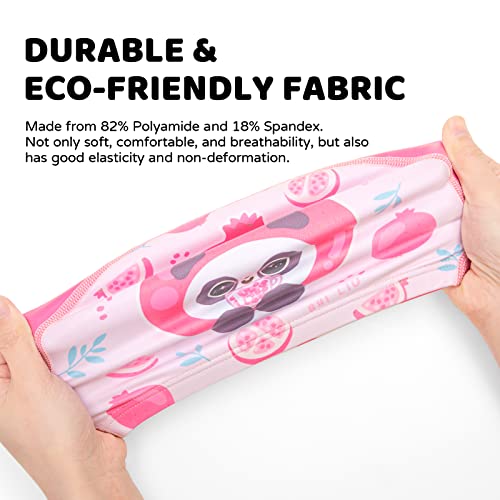 Copozz Swim Caps For Girls Boys, Quick Dry Fabric Kids Swimming Cap For Long And Short Hair, Spandex Swim Hats With High Elasticity For Age 5-12 Toddler Child Youth #TOP2