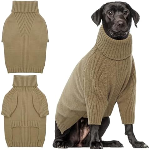 Classic Turtleneck Dog Sweater by Katzinst Cover