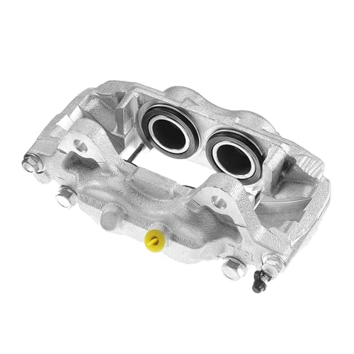 Image of Detroit Axle - Front Right Caliper for 2003 2004 2005 Toyota 4Runner [Casting # 13WL] Disc Brake Caliper Replacement Passenger Side Caliper Assembly