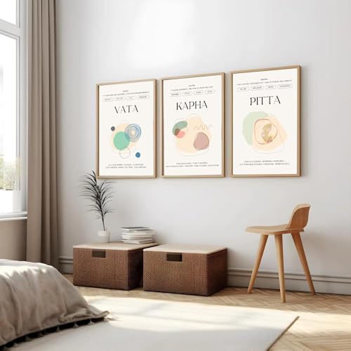 Image of Gamya Spiritual Big Aesthetic Framed Meditation Affirmation Motivational Posters For Living Room, Bedroom Office Wall Decor, Dopamine art /Girls Boys Gift Item (13x19 Inches) (MANTRAS)