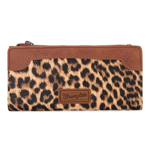 Image of Montana West Wrangler Minimalist Wallet for Women Credit Card Wallet Ladies Travel Wallets Monederos de Mujer Card Cases & Money Organizers with Smooth Zippers for Women