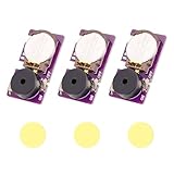 MUUPEG 3Pcs Cricket Noise Maker Prank,Beeping for Several Months Hidden Sound Prank Small Size and Long Battery Life,Suitable for Party, Office, Home, School, Car (16 Sounds, Purple)