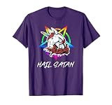 Hail Satan TShirt | Funny Unicorn Shirt T-Shirt