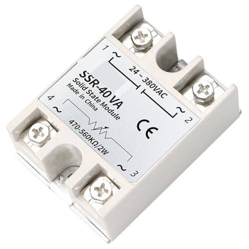 Relé regulador SSR-50VA que evita sobrecalentamientos con salida variable 24-380VAC
