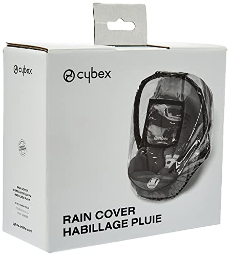 Cybex 516404001 Plástico Lluvia para Portabebés Aton y Cloud, Transparente