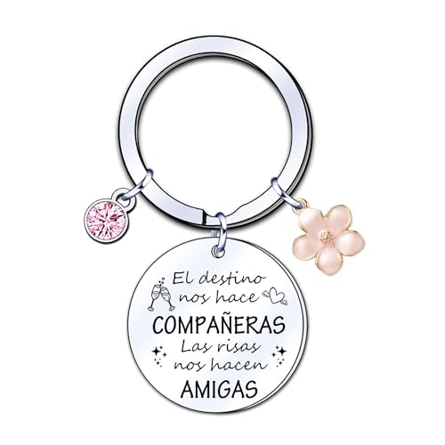 YJYJZX Regalos Colegas Llaveros Regalos Para Amigas Regalos Despedida Regalos Empresa Navidad Regalo Compañera Trabajo Regalo Despedida Compañero Llavero Regalos Colegas Amigos Personalizado (1)