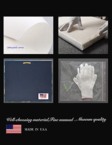 Eliteart-Fishing Boats On The Beach At Saints-Maries By Vincent Van Gogh Giclee Art Canvas Prints #TOP4