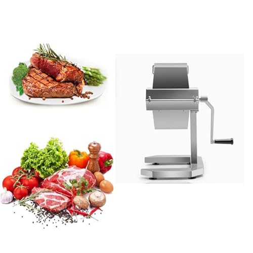 Ablandador y cortador de carne, herramienta de acero inoxidable para ablandar y marinar cortes duros, ideal para cocineros caseros y chefs profesionales