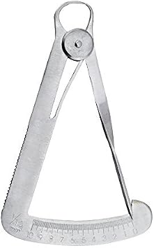 Stainless Steel Handy Gauge Caliper 0-10mm - Diamonds, Jewelry Stones