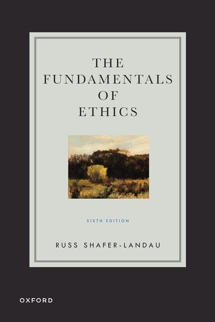 the fundamentals of ethics