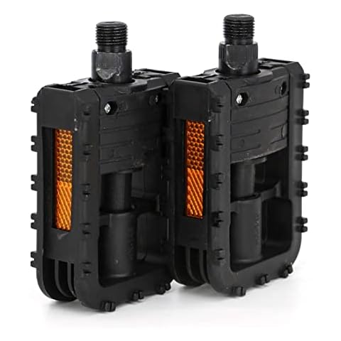 XJYMCOM 2 Pack Bicycle Pedal Foldable Non-Slip Cycling Bike Replacement Pedals 9/16" 14mm for Road Mountain Bike MTB Cover