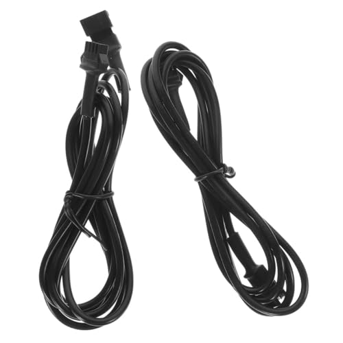 OSOLADY 2pcs Led Rock Light Extension Cable for Off-Road Vehicles Compatible Pin RGB Neon Light Strips for Motorcycles and Cars Multi-Color Vehicle Aesthetic Enhancement