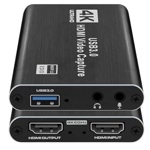 Capturadora Video. HDMI 4K Loop-out 1080P 60FPS/2K 30FPS. USB 3.0 de Alta Velocidad. Capturadora Switch/PS5/cámara/PC/OBS. De hdmi a USB 3.0. ALBURANⓇ | Ya disponible en tu tienda friki favorita! En mundofriki.es!