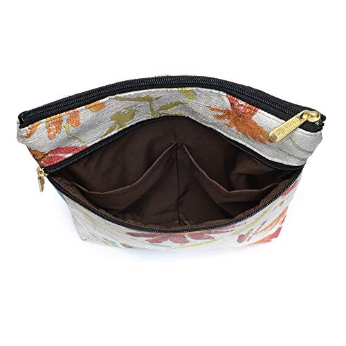 Danny K. Women's Tapestry Bella Purse Crossbody Handbag, Adjustable Cord, Handmade in USA (Berryline)