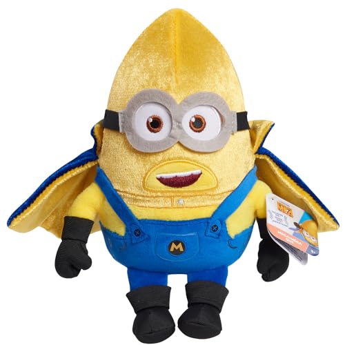 Illumination Minions Despicable Me 4 Squooshy Plush Mega Gus, Kids Toys for Ages 3 Up by Just Play