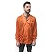 Desco 73911 Statshield Smock, Jacket,Knitted Cuffs, Orange, Size Small