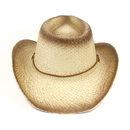 Sun Hat Mens Western Cowboy Hats Summer Straw Cap For Women Sombrero Beach Travel Outdoor Unisex Black #TOP2
