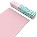 immagine 2CSL – Tappetino per Mouse Ecopelle Oversize 900x400mm – Similpelle - Tappeto Extralarge – per precisione + velocità – per Mouse e Tastiera - Rosa