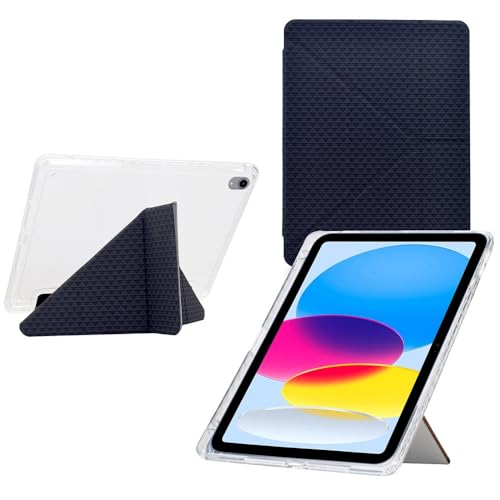Étui iPad Pro 11 2018 anti-rayures en cuir rigide noir et son support silicone