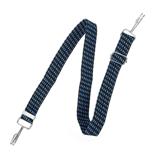 minkissy Cuerda De Amarre De Equipaje Ganchos De Cuerda Elástica Largo para Cuerdas Elásticas Ajustables Bike Exterior Cables Bungees Cámping Clips De Servicio Pesado Azul Hilo De Goma