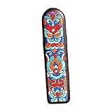 【 élégant】Met en valeur les détails peints et les fins motifs du grain du bois, soulignant le charme ancien et la beauté raffinée de l'ébène.