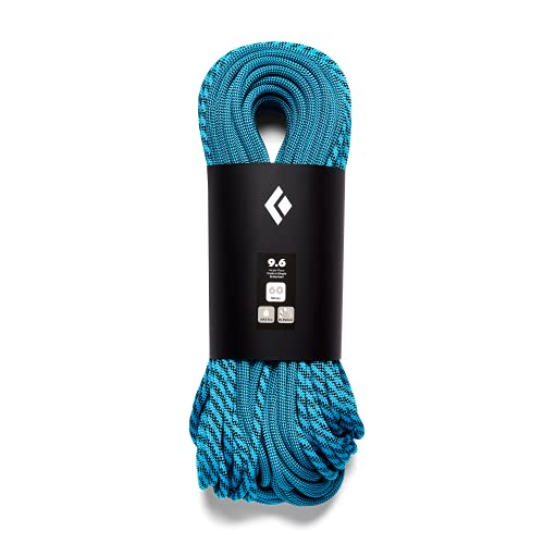 Black Diamond Equipment 9.6 Dry Climbing Rope - Bi-Pattern - Blue - 70M