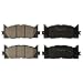 KFE KFE1222-104 Ultra Quiet Advanced Premium Ceramic Brake Pad FRONT Set Compatible With: 2007-2017 Toyota Camry, 2008-2017 Avalon; 2007-2018 Lexus ES350, 2013-2018 ES300h