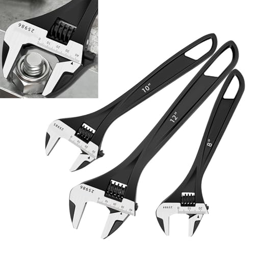 Clé de robinet réglable 0-30 mm pour espace restreint sous évier - 3