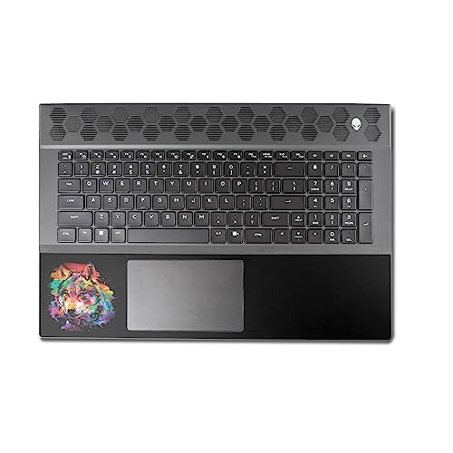 Image of MightySkins Skin Compatible with Alienware M18 R1 (2023) Full Wrap Kit - Rainbow Wolf | Protective, Durable, and Unique Vinyl Decal wrap Cover | Easy to Apply & Change Styles | Made in The USA
