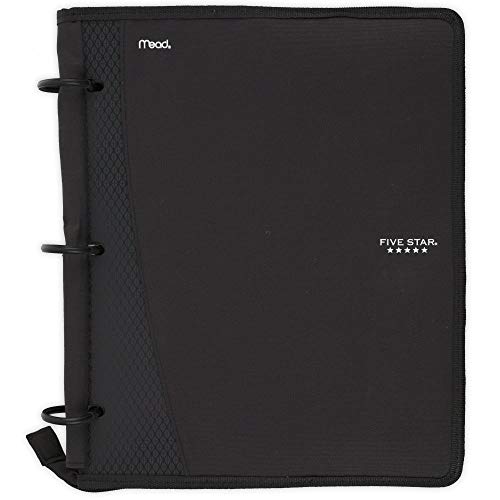 Five Star Flex Hybrid NoteBinder, 1 Inch Ring Binder, Notebook and Binder All-in-One