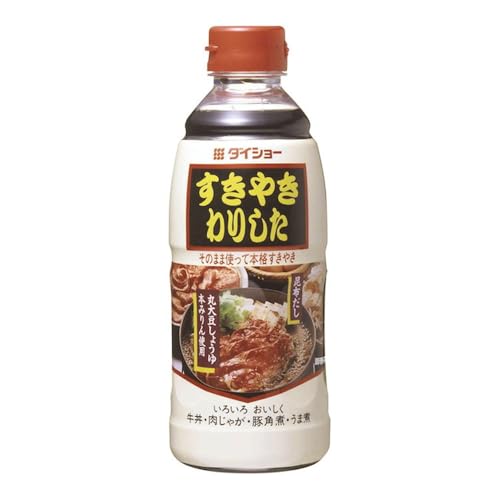 Japanese Sukiyaki Warishita Sauce 600g Authentic Sweet & Savoury Hot Pot Base for Traditional Sukiya Dishes Cooking Sauces