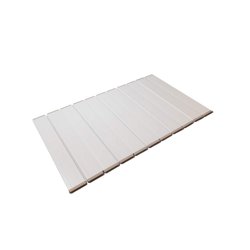 Topre M11 Folding Bath Lid, Laxnes, 27.6 x 42.9 inches (70 x 109 cm), Ivory