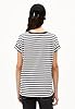 ARMEDANGELS IDAARA Women's Organic Cotton T-Shirt Stripes Loose Fit, White-black, XXL #3