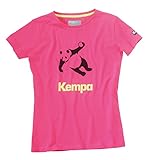 Kempa Damen Panda T-Shirt Women, Pink/Schwarz, M