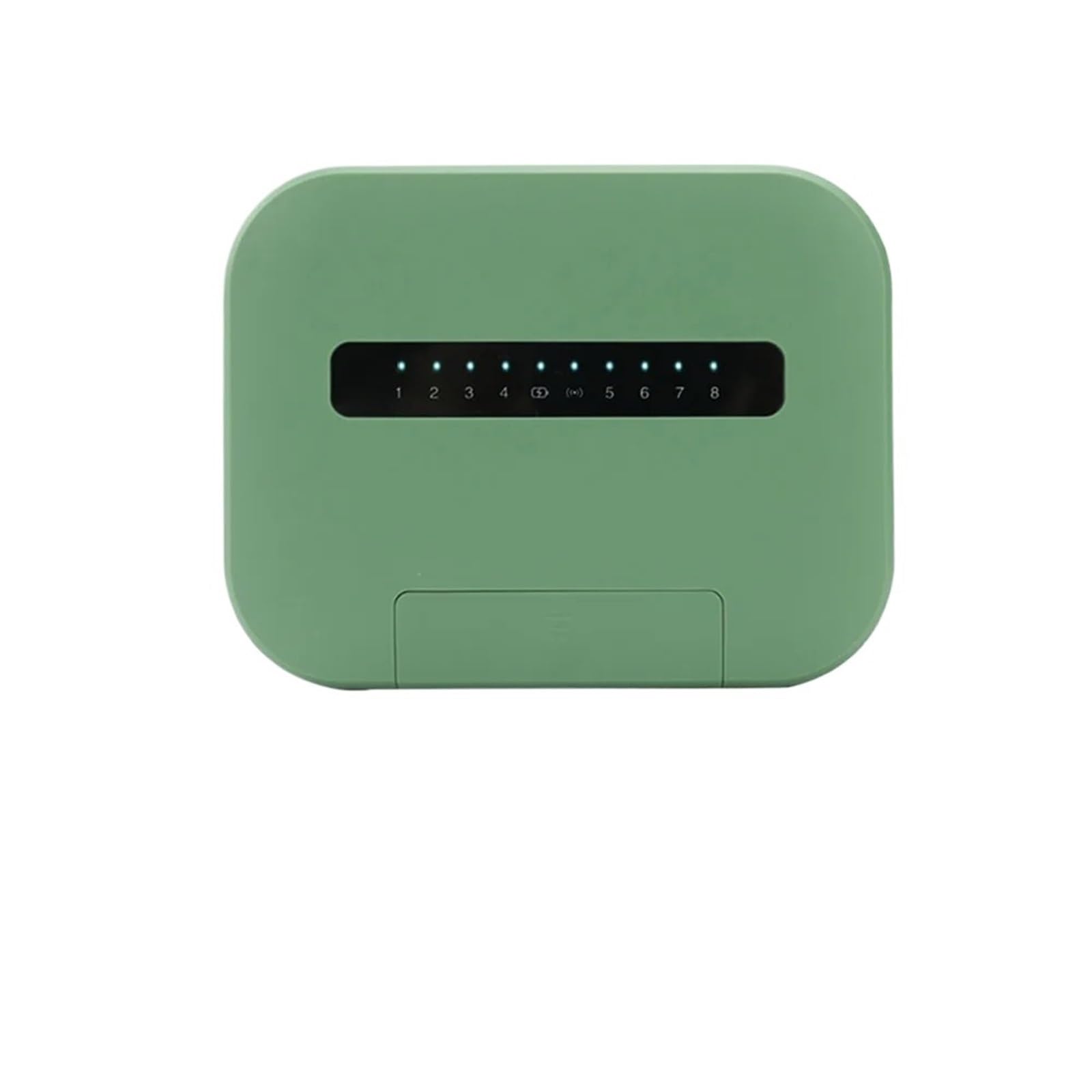 Cyfrowy minutnik wody, Inteligentny Zegar Do Nawadniania Z 8 Stacjami WiFi Zaworu Wody Ogrodowej do podlewania węża ogrodowego(Groen)
